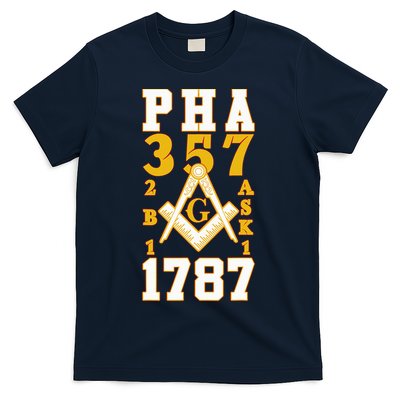 Prince Hall Mason PHA 357 2b1ask1 1787 Masonic Thanksgiving T-Shirt