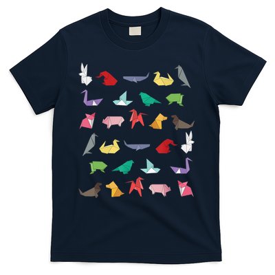 Paper Origami Animals Gifts for Origami Lovers Japanese Art T-Shirt