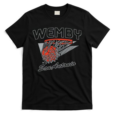 San Antonio Wemby Hoops T-Shirt
