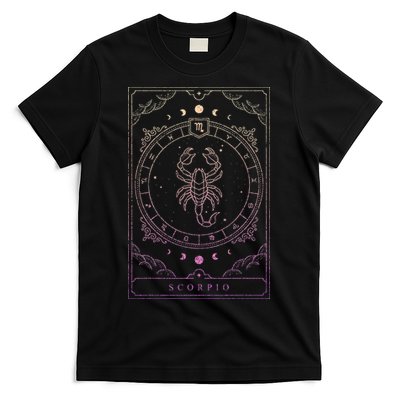 Scorpio Birthday Present Women Girl Zodiac Sign T-Shirt