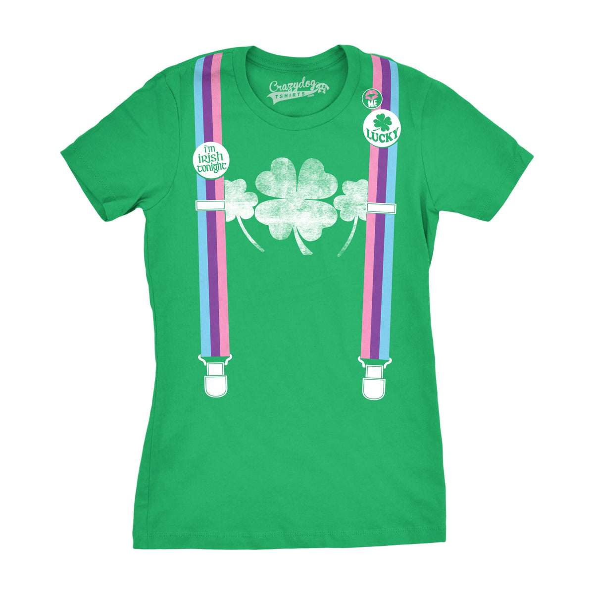 Rainbow Suspenders Women's T Shirt