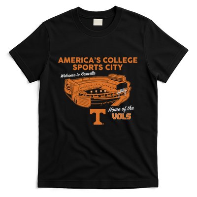 Tennessee Americaâ€™S College Sports City T-Shirt