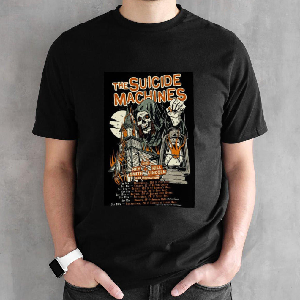 the Suicide Machines 2024 Poster Shirts