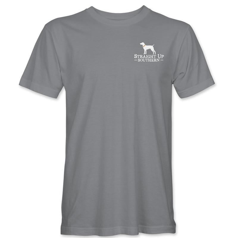 Lab With Flop - Golden Retriever Enjoying a Day on the Dock Tee -Youthful & Vibrant - Every Size Available