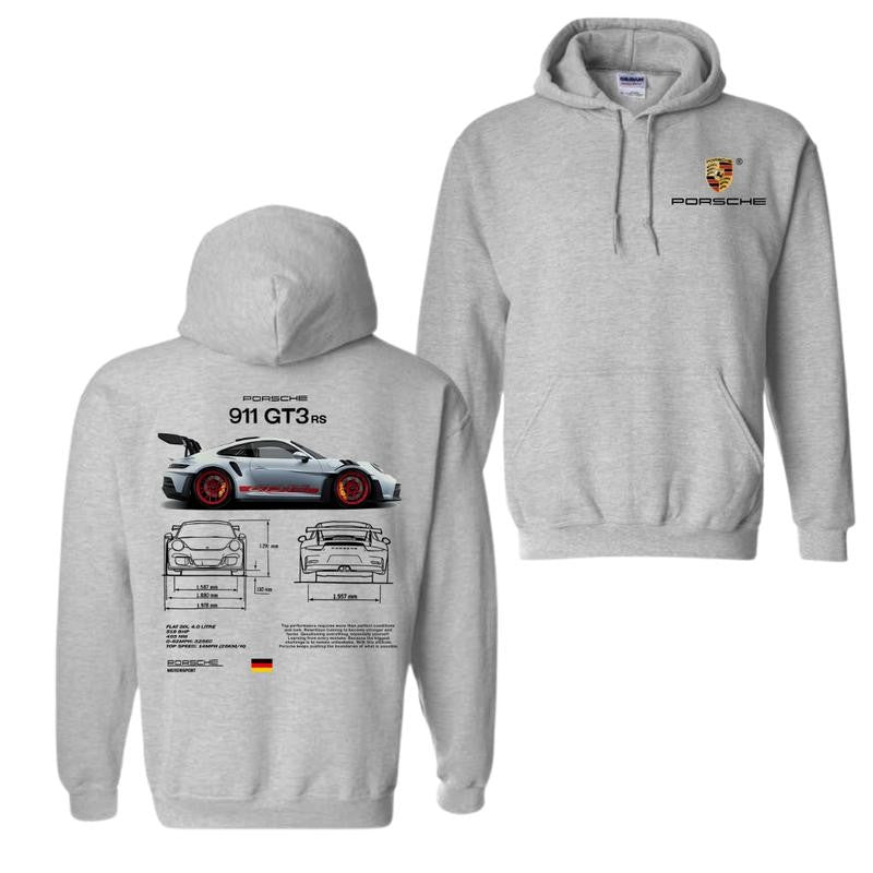 Porsche 911 GT3 RS Aesthetic Hoodie, Hoodies For Man And Women