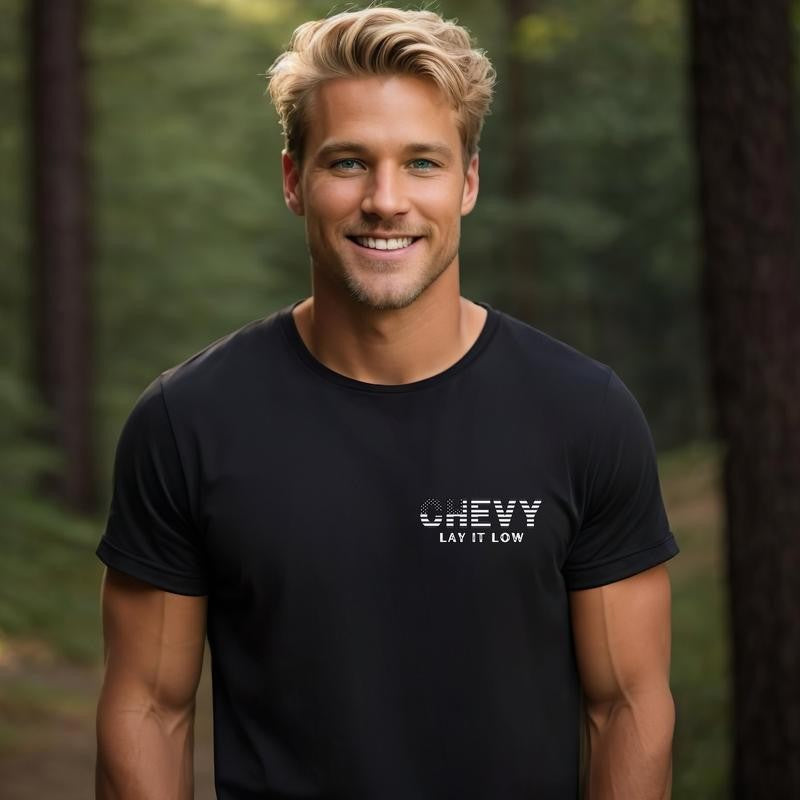Classic Chevy Low Rider T-shirt, Statement Fashion Items, Endless Style Possibilities, All-gender Wardrobe Staples For Men And Women, Menswear Top