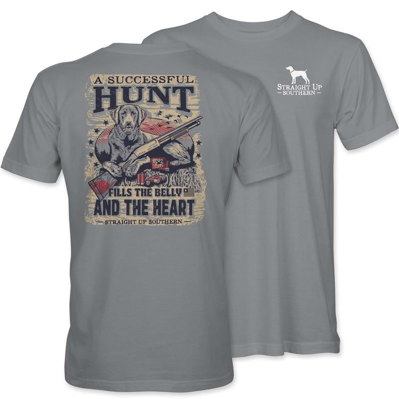 Straight Up Southern Successful Hunt T-Shirt â€“ Gravel