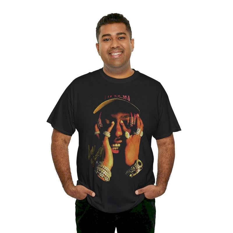Hard Rap Inspired Vintage Graphic Tee Hip Hop 90s Styled Shirt Menswear Box Fit TShirt  Cotton Casual Top Smooth Streetwear Underwear Classic T-Shirt