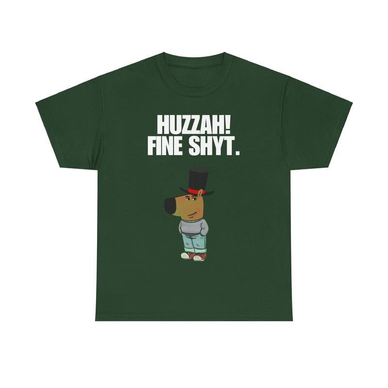 Chill Guy  T-Shirt - Huzzah Fine Shyt - Chill Guy, funny tshirts, meme shirts, viral shirts, Graphic Tee Graphic Love
