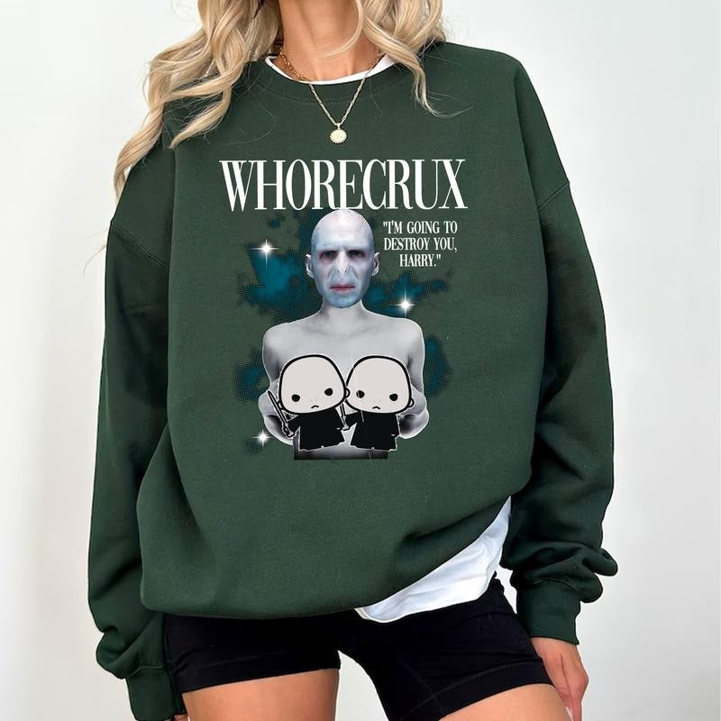 HP Volderm0rt Halloween Sweatshirt Hoodie Shirt Cotton Fit, Halloween T-Shirt