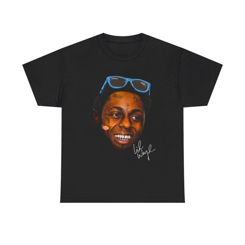 Hiphop T-Shirt Rap Tee Vintage Style Concert Merch Graphic Face Tee Rare Hip Hop Casual Classic Cotton Menswear Top Retro Comfy