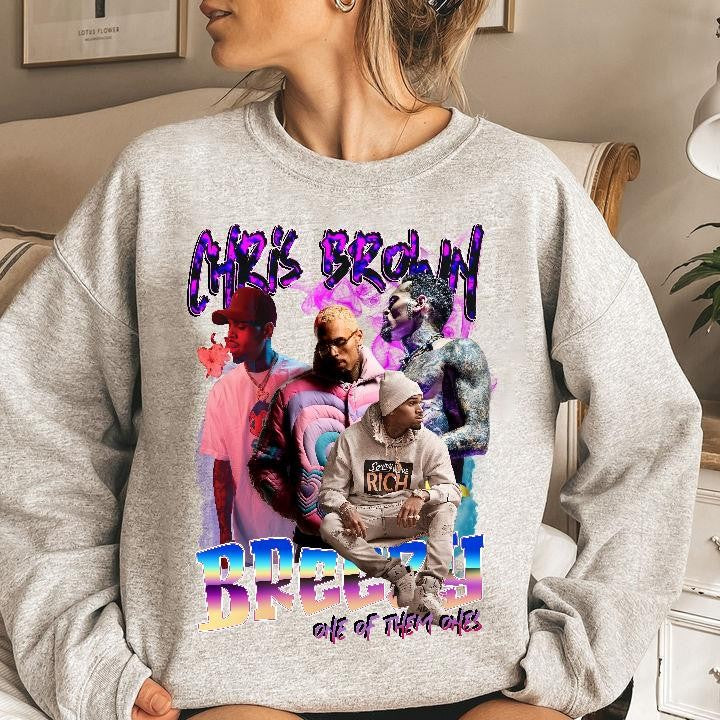 Retro Chr1s Br0wn Hip Hop Music Concert Shirt