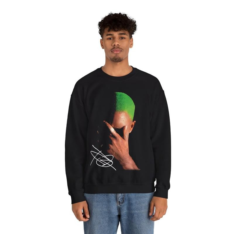 Blond Frank Inspired Heavy Blend Sweater HipHop RNB Styled Casual Streetwear 90s Vintage Retro Outerwear Perfect Holiday Gift Classic Cotton Crewneck Menswear Sweatshirt Comfy Unisex