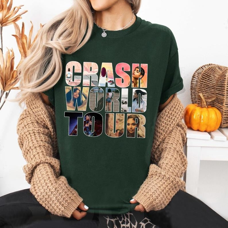 Cr42h W02ld T0u3 2024 Shirt, Music Concert K Shirt