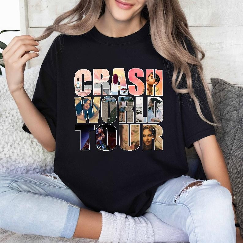 Cr42h W02ld T0u3 2024 Shirt, Music Concert K Shirt
