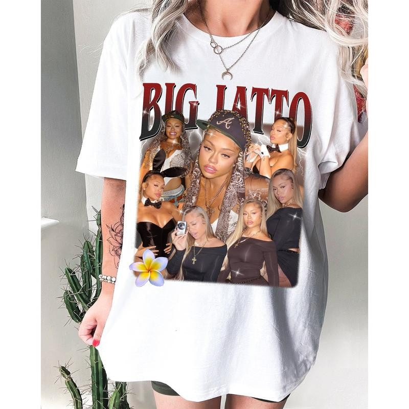 90s Style Concert Music Shirt - Retro Concert Music Shirt Fabric Fit Oversized Top