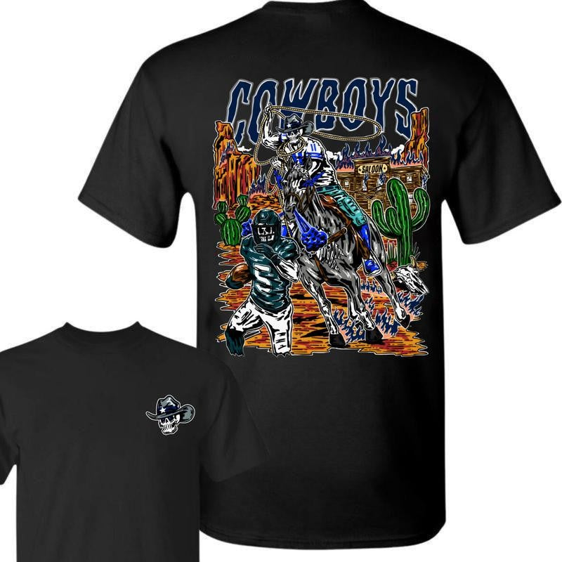 Dallas Football Limited Edition Graphic Cow boys T-shirt/Hoodie, Vintage for Men and Women, Unisex Vintage Crewneck