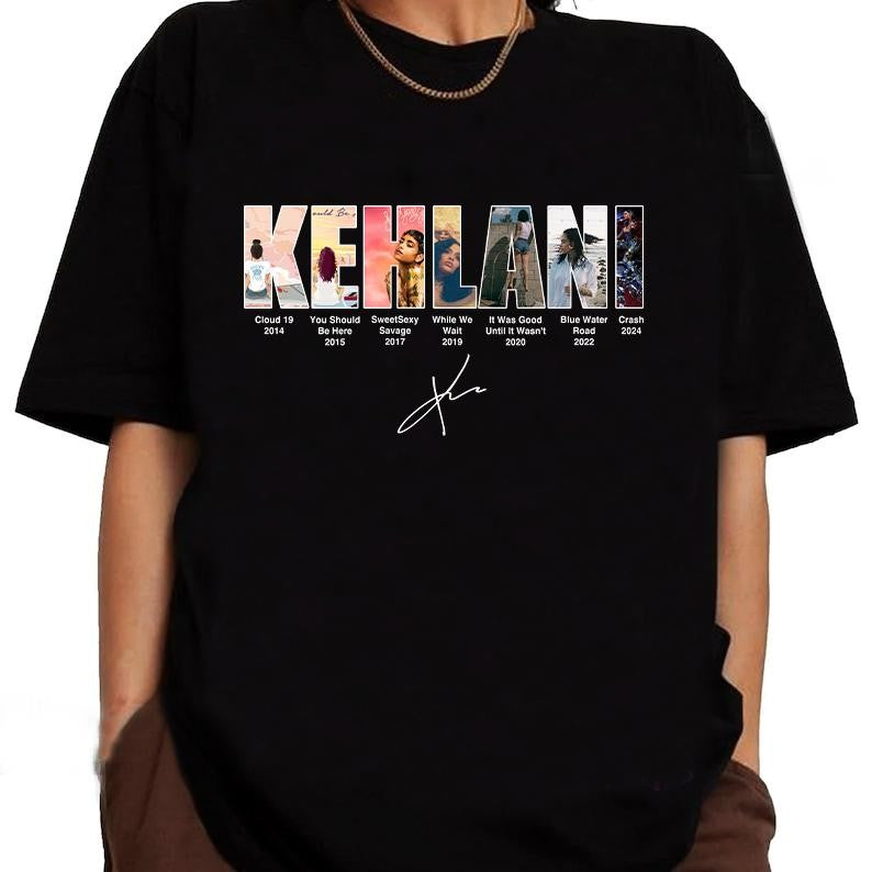 Albums In Words Name K Shirt, Retro K Shirt For Fans
