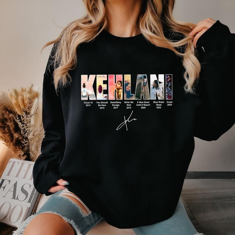 Albums In Words Name K Shirt, Retro K Shirt For Fans