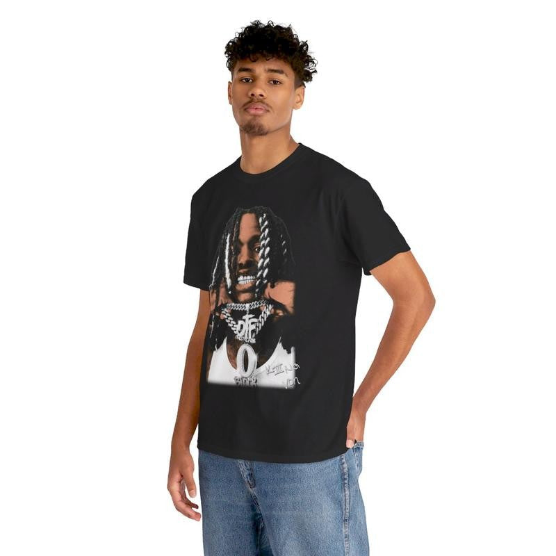 King Von T-Shirt Rap Tee Concert Merch Rare Hip Hop Graphic Print Casual Cotton Menswear Top Classic Smooth Underwear Tshirt Streetwear Crewneck Shortsleeve