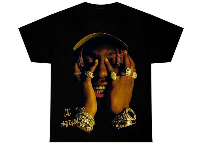 LIL YATCHY T-SHIRT | Rap Tee Graphic Hip Hop Vintage Style | Retro 90s Shirt Graphic Bootleg Casual Clothing Fashion Menswear