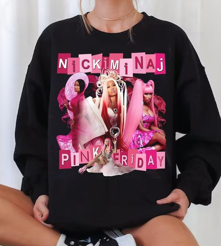 Limited Nick1 M1naj Vintage Shirt,Retro P1nk Fr1day Shirt