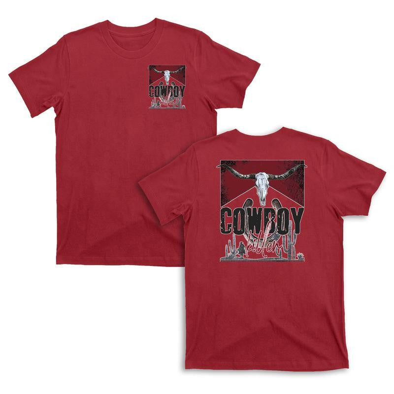 Country Western Cowboy Killer Double Sided  T-Shirts, Vintage Cowboy Rodeo Shirt, Gift For Him and Her